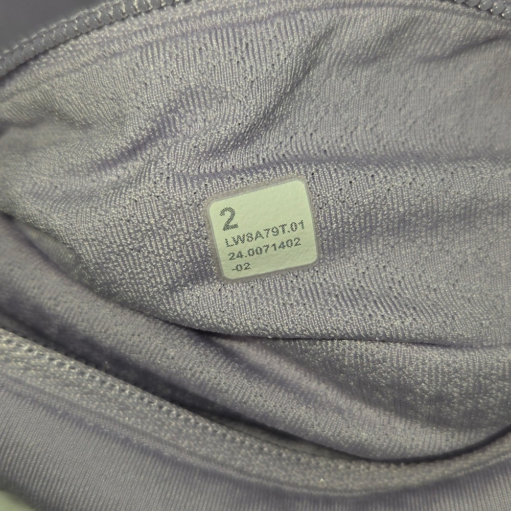 Lululemon Pace Rival Skirt Skort Size 2 Purple Pleated Tennis Golf Lilac Smoke - Picture 6 of 11